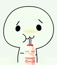 酚酞瓜喝饮料动态表情下载