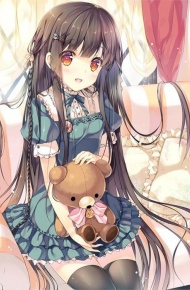 二次元可爱女孩的图片 唯美小清新图片