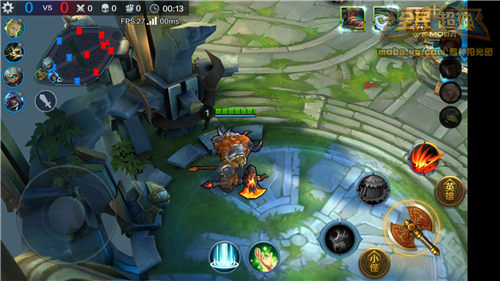 微信全民超神牛头人之神5V5团战技巧