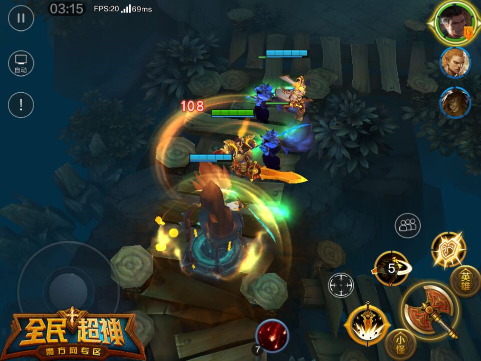 微信全民超神简单难度三星闯关攻略 3-1沉睡的古神