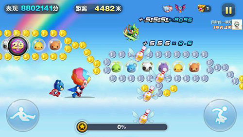 微信天天酷跑羊小妃妃和小丑库卡对比分析