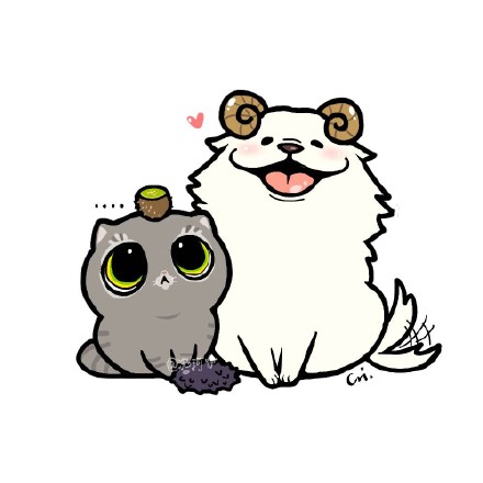 妞妞和端午微信头像  萌萌哒的卡通头像