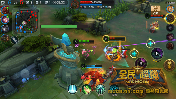 微信全民超神机械姬带你玩转5v5  手长就是狠