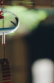 小清新治愈系风铃图片  季节的风摇响了岁月的风铃