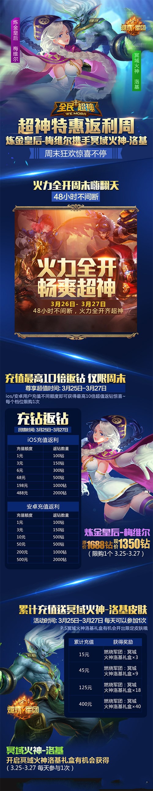 微信全民超神炼金女皇邪魅来袭  火力全开周末嗨翻天