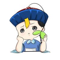 不可错过的萌萌哒的卡通动漫微信头像  清朝小僵尸头像