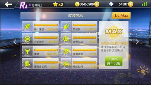 微信天天飞车氪星之子和哥谭骑士属性一览