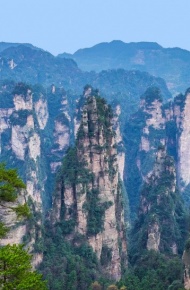 湖南张家界风景微信高清图片 世界自然遗产名录