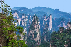 湖南张家界风景微信高清图片 世界自然遗产名录