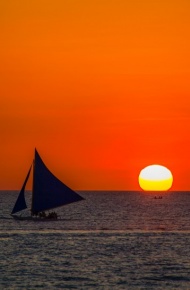 菲律宾长滩岛风景微信图片度假胜地