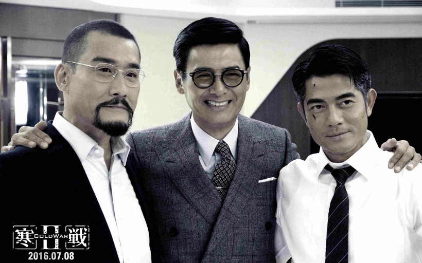 《寒战2》微信高清图片 警匪大片