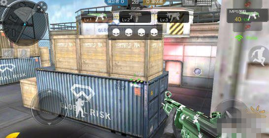 微信cf手游武器乱斗地图之运输船解说 武器一样只看技术