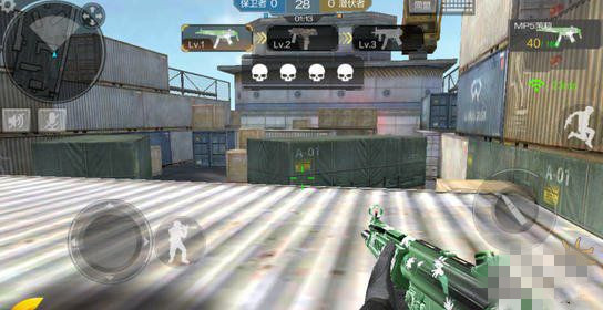 微信cf手游武器乱斗地图之运输船解说 武器一样只看技术