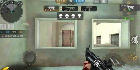 微信cf手游小地图里的团战艺术 巷战地图打法分析