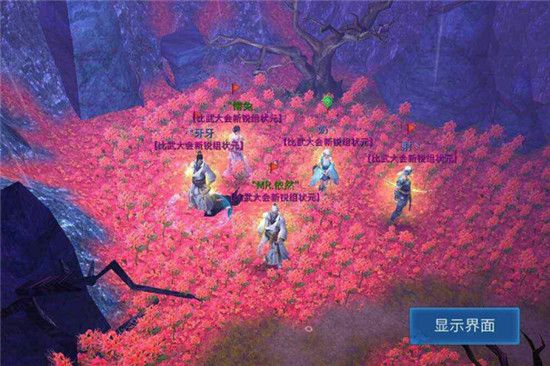 微信倩女幽魂IOS彼岸花比武大会前三队伍采访