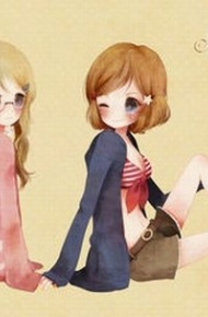 唯美闺蜜动漫微信图片 如影随形