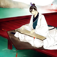 精选微信唯美凄凉古风男生头像 暗香浮动月黄昏