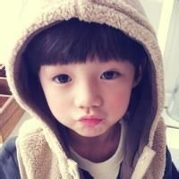 微信小孩呆萌头像 还好有你在