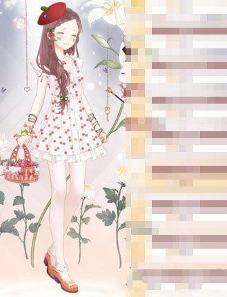 微信奇迹暖暖甜梦樱桃祭人气搭配推荐