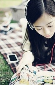 唯美听歌意境的微信图片 轻歌曼舞