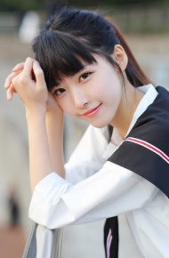 唯美漂亮女孩微信图片 校园风