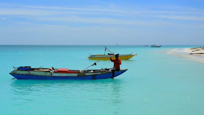 马来西亚环滩岛风景微信高清图片