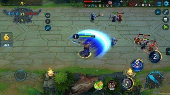 微信王者荣耀夏侯惇技能实测 大招逃跑追人团战无敌