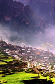 扎尕那风景微信高清图片 俗有“阎王殿”之称！