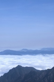 黄山云海风景微信高清图片 十大名胜古迹之一