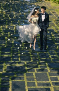 林心如霍建华结婚婚纱照微信高清图片