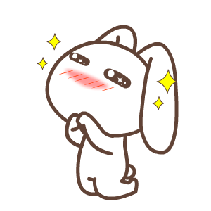 默默兔欢乐微信表情合集包 被雷到了