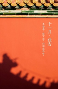 十一月佳安唯美图片大全