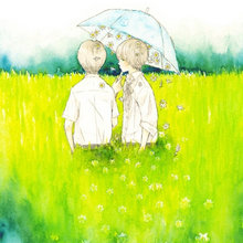 唯美风格的卡通微信头像_我依旧是个孩子