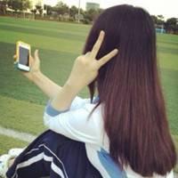 校服女生你爱吗 可爱长发女生微信个性头像