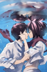 很天真的空间情侣个性大图 后来的后来，爱情被时光覆盖在沙滩上