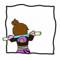 甜美可人微信手绘小人情侣头像下载