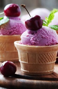 清凉一夏微信冰淇淋图片