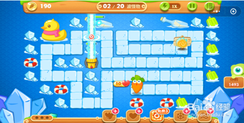 2018微信小游戏保卫萝卜迅玩版34关攻略