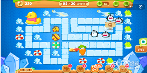 2018微信小游戏保卫萝卜迅玩版34关攻略