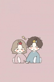 微信个性卡通动漫情侣聊天背景