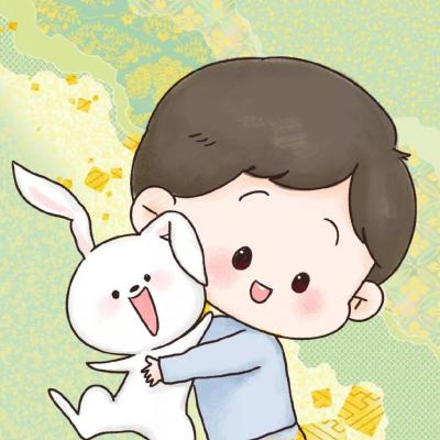 微信个性好看卡通情侣头像