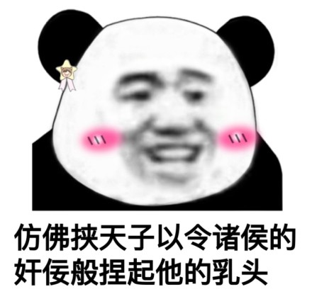 一套熊猫头污表情包