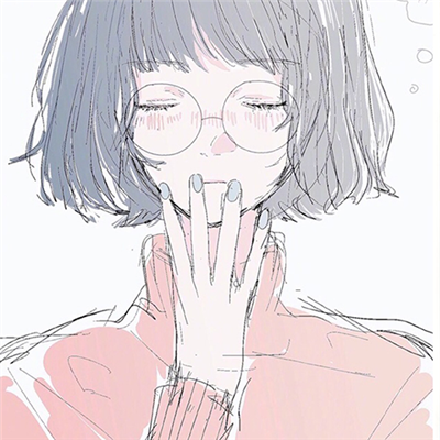 微信时尚靓丽二次元女生头像