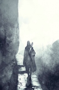 微信唯美古风插画聊天背景