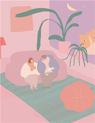 微信唯美简约抽象派头像