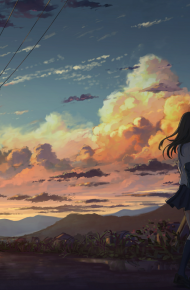 微信唯美梦幻温馨动漫二次元图片