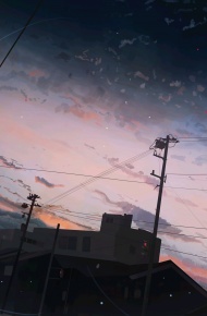 好看梦幻风景二次元微信图片