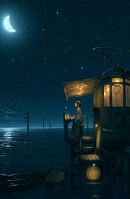 微信唯美好看梦幻风景二次元图片