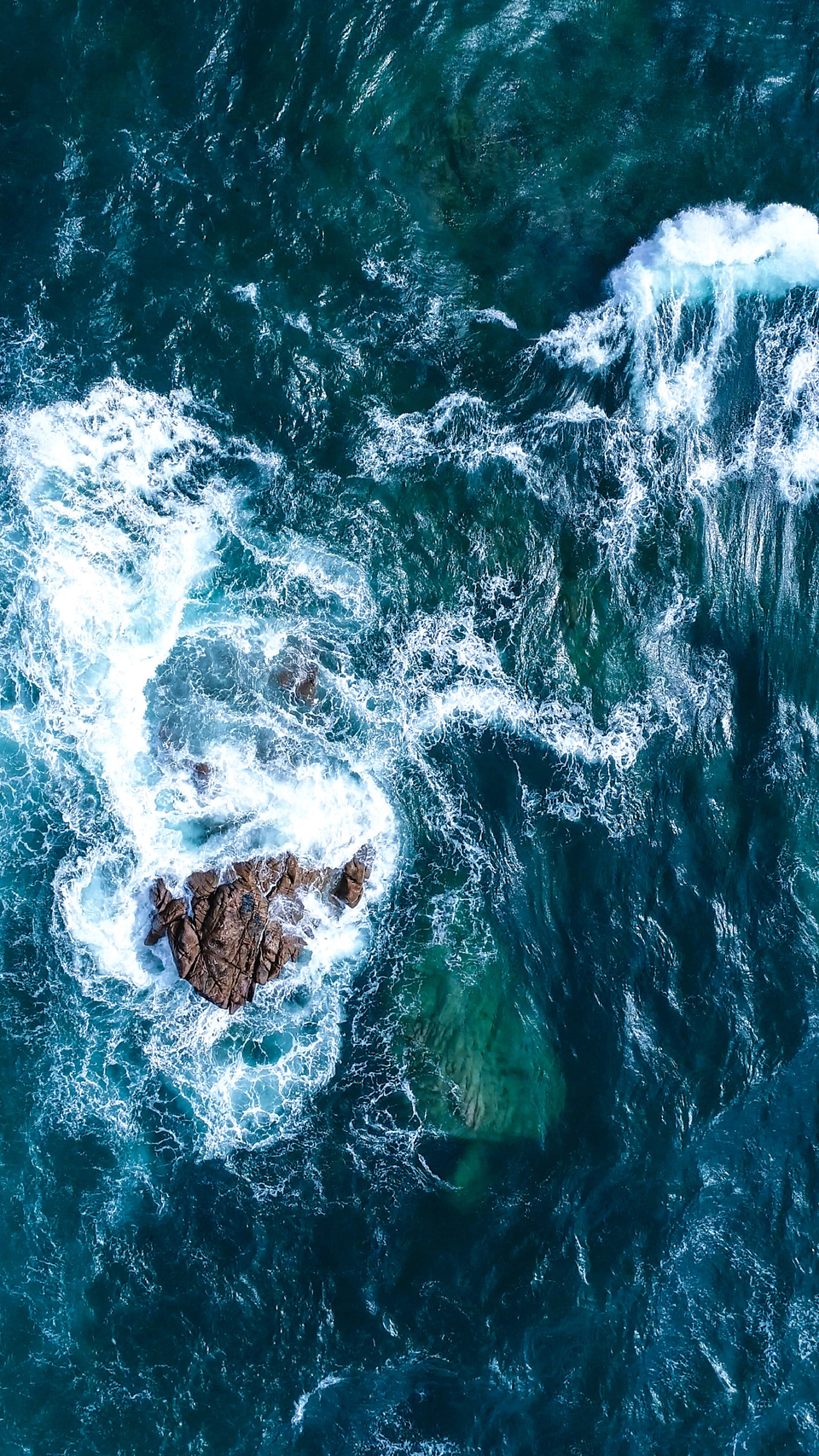 简洁清新好看海洋手机壁纸