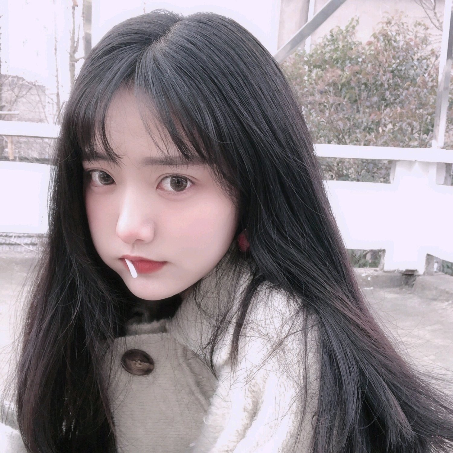 微信粉嫩清纯好看可爱女头